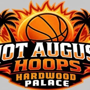 Hot August Hoops Logo